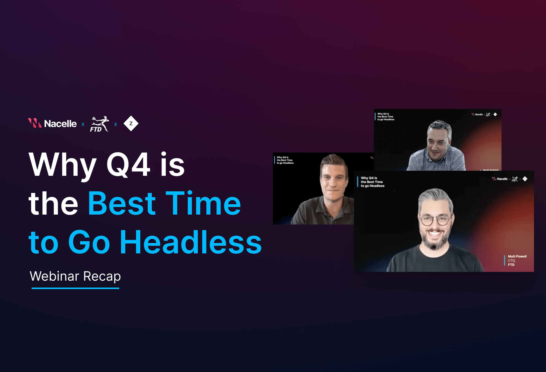  Webinar recap: why Q4 is the best time to go headless 